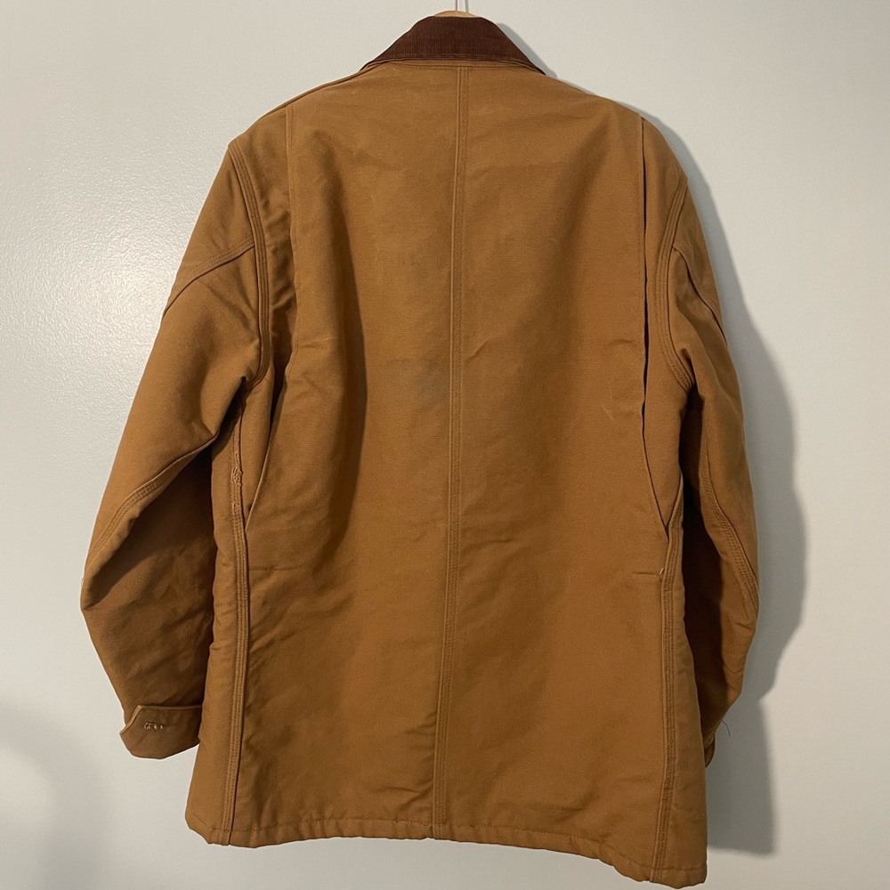 Vintage Carhartt Jacket Blanket Lined Sz Large Tall - Picture 3 of 4